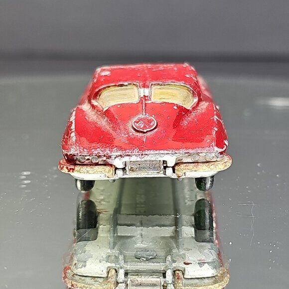 Corgi Chevrolet Corvette Stingray Toy Car 310 Rare Vintage Model Collectable - Picture 6 of 10